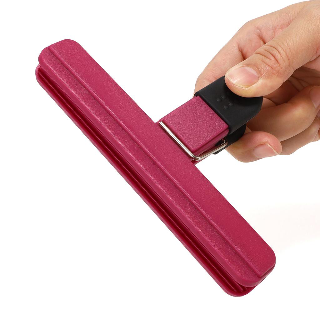 6pcs T-type Kitchen Food Sealing Clip, Household Tea Snacks Plastic Bag Moisture Proof and Leak Proof Multipurpose Sealing Clip