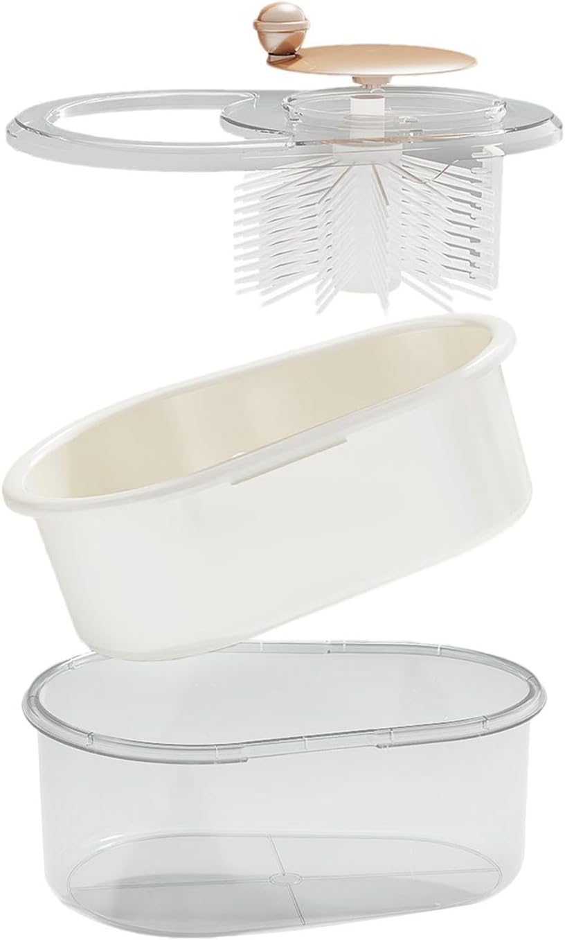 Fruit Washer Bowl - Veggie Spinner, Fruit And Veg Washer | Kitchen Scrubber, Labor-Saving, Efficient Cleaning For Berries, Fruits & Vegetables, Greens