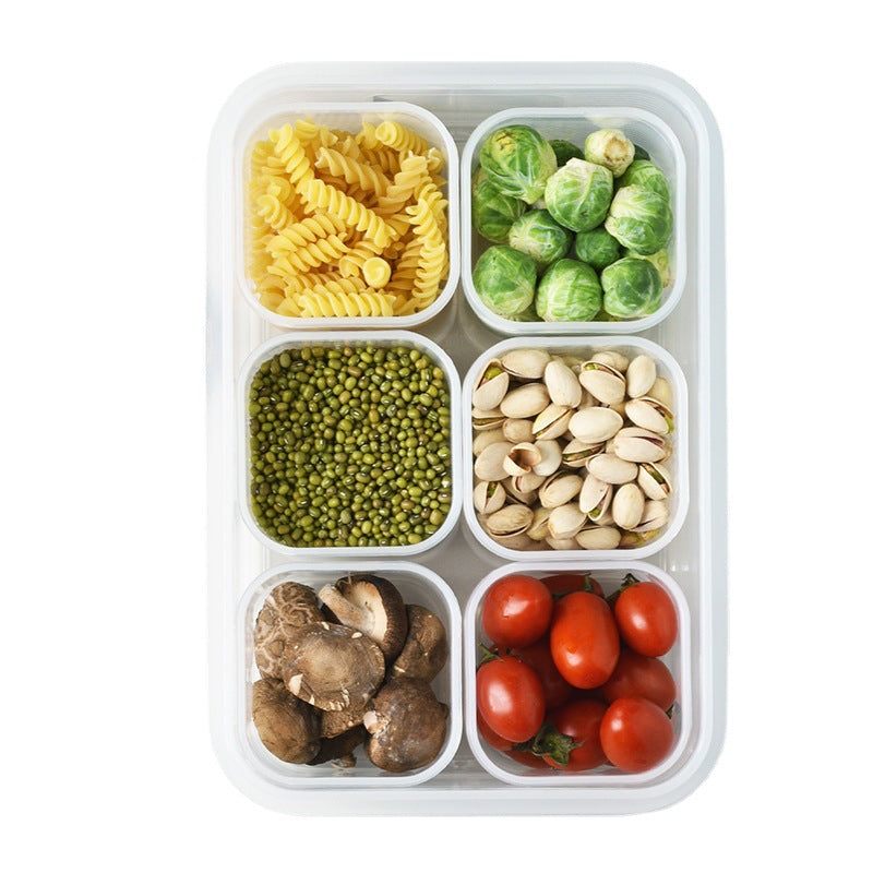 Fridge Organizer Containers Fresh Vegetable Fruit Drain Basket Refrigerator Storage Box With Lid Kitchen Tools Accessories